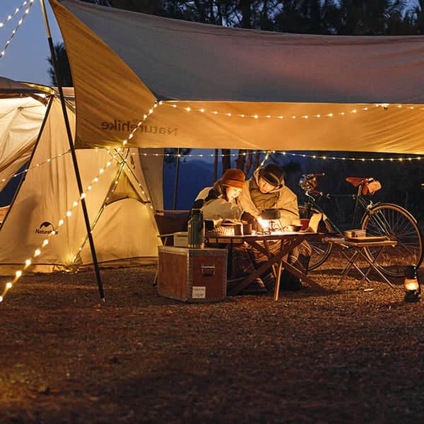 Rollable LED Outdoor String Lights